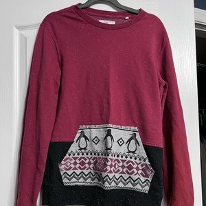 Women’s crew neck sweater, small